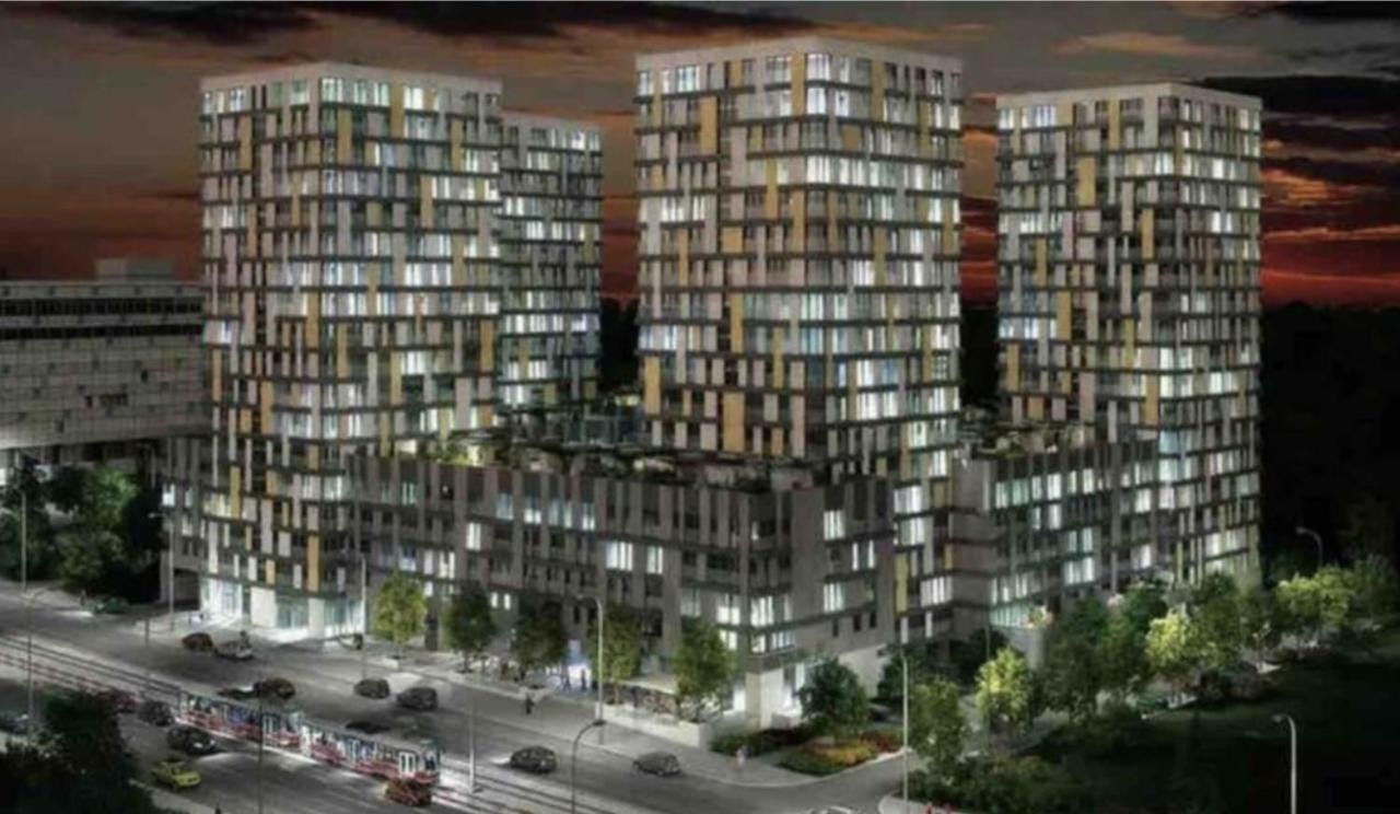 Residence Garden Tower S Balkonem, Garaz براغ المظهر الخارجي الصورة